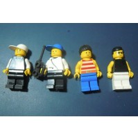 LOTTO N° 3 FIGURINI PERSONAGGI LEGO VINTAGE - 