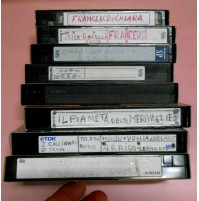 LOTTO N° 5 VHS VINTAGE REGISTRATE - 