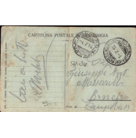 LUGLIO 1916 FRANCHIGIA MILITARE DA MILITARE REGIO ESERCITO X BONEFRO CB