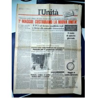 L'UNITA' 1 MAGGIO 1984 PCI - ROCKY ALFREDINO VERMICINO 