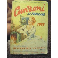 Libretto CANZONI al FOCOLARE 1955 - Messaggerie Musicali - Campi Editore -   LN4