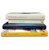 Lotto 4 libri vari autori Emanuelli Mastrocola D'Avenia Papi Einaudi e altri