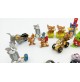 Lotto Giocattoli Collezione Tom & Jerry Kinder Sorpresine Vintage Miste 30 Pezzi