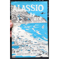 MARTIN ROOKS & CO. - ALASSIO BY AIR - 1960s - DEPLIANT PUBBLICITARIO