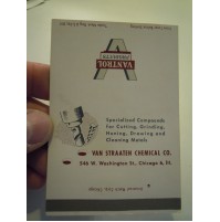 MATCH COVER - MATCHES - FIAMMIFERI MINERVA - VANTROL PRODUCTS - CHICAGO (C8-252)