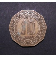 MONETA DELL' ALGERIA - 10 Dinars 1981 - DINARI - 