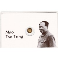 MONETINA DI MAO TSE TUNG SHAOSHAN HUNAN 1893 PECHINO 1976  3-353BIS