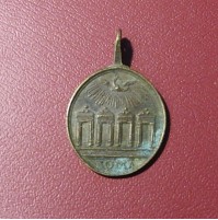 Medaglia Religiosa Giubileo 1750 Roma Santi Pietro e Paolo Scala Santa