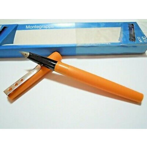 montegrappa 2/c vintage fountain pen orange penna stilografica fondo magazzino 