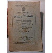 NAPOLI 1906 - REGOLAMENTO DI POLIZIA STRADALE - SICUREZZA E TRANSITO STRADE 