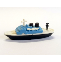 NAVE PASSEGGERI - SORPRESA KINDER COMPONIBILE 1989 -