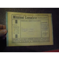 NOV 1938 - MISSIONE CONSOLATA - RIVISTA RELIGIOSA - FT-34