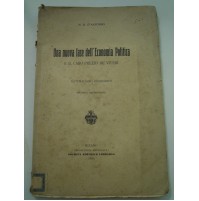 N.R. D'ALFONSO - UNA NUOVA FASE DELL' ECONOMIA POLITICA - 1915 CARO VIVERI LN-2