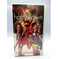 NUOVO ! TAKE THAT - HOMETOWN - LIVE AT MANCHESTER - VHS (NUOVA SIGILLATA)