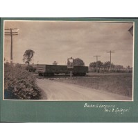OLD PHOTO ROCHESTER (New York) OLD TRAIN LEVEL CROSSING WITH MIRROR 20-43