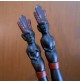 Old Wooden African Ornamental Spear COPPIA DI LANCE ORNAMENTALI IN LEGNO AFRICA
