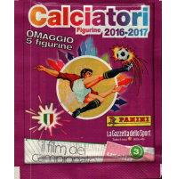 PACCHETTO FIGURINE CALCIATORI PANINI - 2016-2017 OMAGGIO GAZZETTA DELLO SPORT