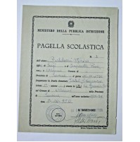 PAGELLA ANNO SCOLASTICO 1950-51 - ISTITUTO SAN VINCENZO DI ALASSIO - 