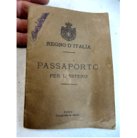 PASSAPORTO DEL REGNO D'ITALIA - CUNEO 1914 X LA FRANCIA -