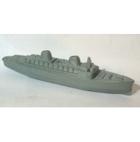 PLASTIC TOYS NAVE BOAT UNITED STATES MADE IN  HONG KONG