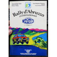 PROGRAMMA - RALLY D'ABRUZZO INTERNAZIONALE - 1° TROFEO MAGNETI MARELLI - 1977 -