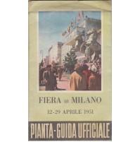 Pianta-guida ufficiale fiera di Milano 12-29 aprile 195 16-80