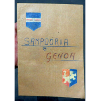 QUADERNO CON APPUNTI SU TUTTO IL CAMPIONATO DI CALCIO 1947-48 / GENOA SAMPDORIA