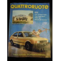 QUATTRORUOTE MAG 1982 PROVE : FIAT 127 SPORT - OPEL KADETT D - BMW 315  (L-G)