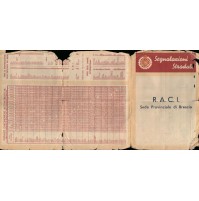 R.A.C.I. REGIO AUTOMOBILE CLUB SEDE DI BRESCIA - SEGNALI STRADALI - 
