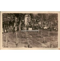 RARA FOTOGRAFIA DI SESTRI PONENTE GENOVA - CAPPELLETTA DI BORZOLI - 1920ca