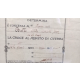 RARO DIPLOMA REGIA MARINA MEDAGLIA CROCE AL MERITO DI GUERRA - LA SPEZIA 1927
