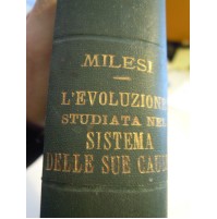 RARO : L'evoluzione studiata nel sistema delle sue cause G.B. Milesi 1896  LN-2