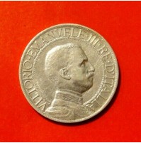 REGNO D'ITALIA Vittorio Emanuele III Moneta 1 lira anno 1912 QUADRIGA BRIOSA