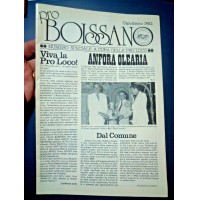 RIVISTA DEL 1982 - PRO BOISSANO - CAPODANNO - A CURA DELLA PRO LOCO / SCIRI 