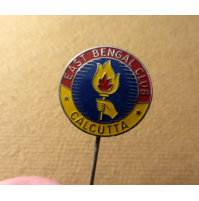 Raro distintivo spilla vintage INDIA EAST BENGAL CLUB CALCUTTA CALCIO PIN
