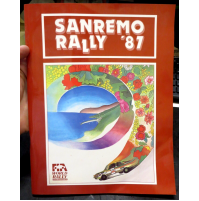 SANREMO RALLY '87 - ALBO D'ORO / PROGRAMMA / ECC