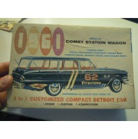 SCATOLA - BOX PER 1961 Comet Station Wagon by Palmer CAR KITS 1/32  