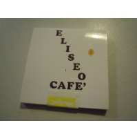 SCATOLA DI FIAMMIFERI DA COLLEZIONE CAFE' ELISEO - ALASSIO - ANNI '80 (GIO-3)