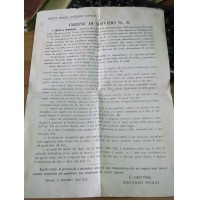 SOCIETA' TRAMVIE ELETTRICHE SAVONA 1941 DISPOSIZIONI SPECIALI PER LA GUERRA 11-9