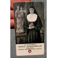 Santino Holycard Reliquia Relic Santa Maria Domenica Mazzarello - ROMA 1931 - 