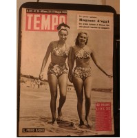 TEMPO 20-27 MAGGIO 1950 RAGAZZE DI OGGI GIOVENTU' FEMMINILE DEL DOPOGUERRA I-9-1