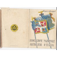TESSERA ASSOCIAZIONE NAZIONALE ARTIGLIERI D'ITALIA SEZIONE DI ALBENGA 1-261