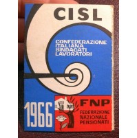 TESSERA DEL 1966 - CISL FEDERAZIONE ITALIANA PENSIONATI - 