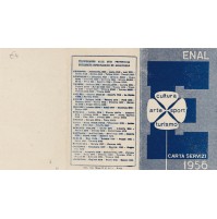 TESSERA ENAL ENTE NAZIONALE ASSISTENZA LAVORATORI SALEA ALBENGA 1956 9-80