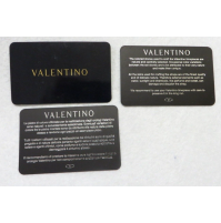 TESSERA / GARANZIA OROLOGIO - VALENTINO -