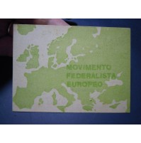 TESSERA - MOVIMENTO FEDERALISTA EUROPEO - 1949 SEZIONE DI IVREA - 