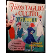 TUTTO TAGLIO E CUCITO - 4 CARTAMODELLI - HOBBY & WORK - N°12