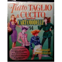 TUTTO TAGLIO E CUCITO - 4 CARTAMODELLI - HOBBY & WORK - N°14