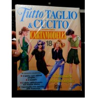 TUTTO TAGLIO E CUCITO - 4 CARTAMODELLI - HOBBY & WORK - N°18