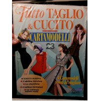 TUTTO TAGLIO E CUCITO - 4 CARTAMODELLI - HOBBY & WORK - N°23